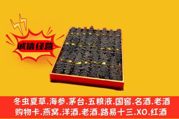 云和县回收海参